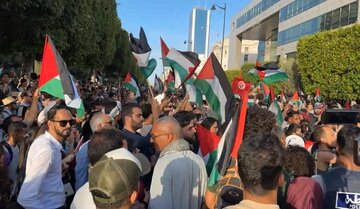 Tunisie : Manifestation contre les crimes israéliens à Rafah
