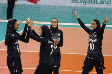 چلنج‌کاپ والیبال زنان آسیا؛ پیروزی ایران برابر هنگ‌کنگ