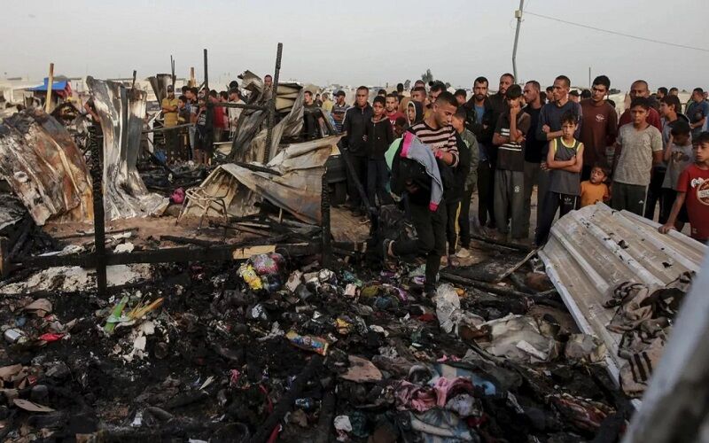 At least 20 killed in new Israeli strike on Rafah tent camp