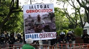 Protestas ante la embajada de Israel en México se tornan violentas 