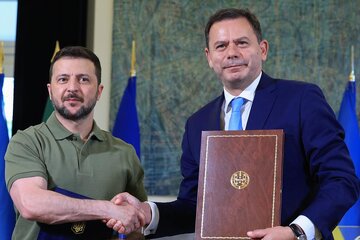 پرتغال توافقنامه امنیتی ۱۰ ساله با اوکراین امضا کرد