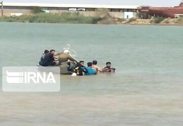 ۲ نفر از عوامل فیلمبرداری سریال «رویای نیمه شب» در بهمنشیر آبادان غرق شدند