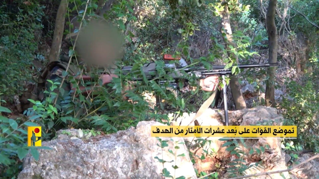 حزب الله ينشر مشاهد الهجوم الناري المركّز على موقع "راميا"