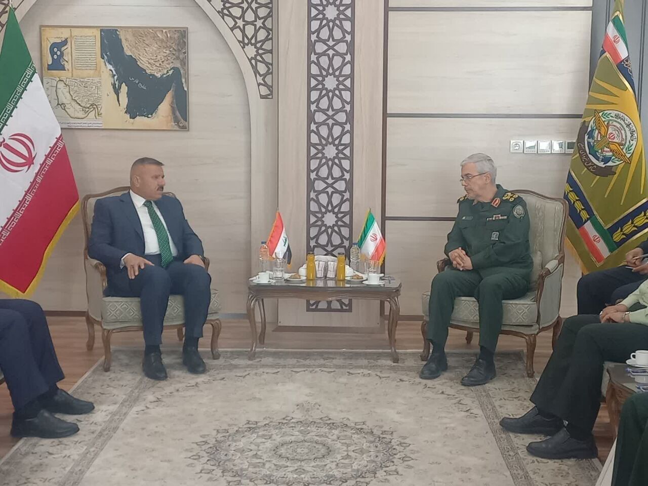 Le ministre irakien de l'Intérieur a rencontré le général de division Bagheri
