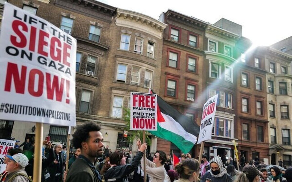 پیام رهبر معظم انقلاب به دانشجویان آمریکا، پشتیبانی از ملت مظلوم فلسطین است