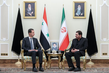 Iran acting president hosts talks with Syria’s Assad