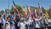 نمازگزاران بوشهری در محکومیت جنایت‌های اسراییل راهپیمایی "جمعه خشم" برگزار کردند