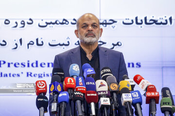 En image l’inscription des candidats à la 14e élection présidentielle iranienne (Photo de : Marzieh Soleimani)