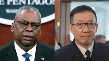 دیدار و گفت‌وگوی وزرای دفاع آمریکا و چین در سنگاپور