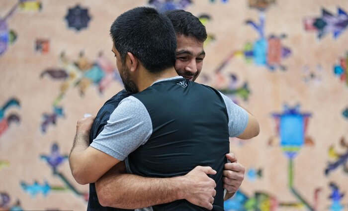 بازگشت یزدانی به اردوی تیم ملی کشتی آزاد +عکس