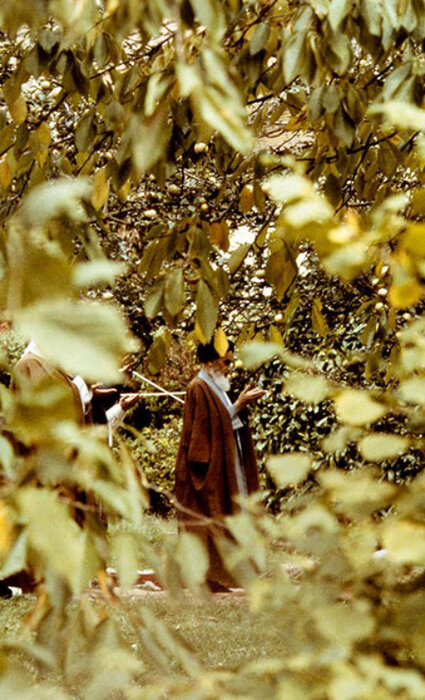 امام زیر درخت سیب؛ عکاسی از نوفل‌ لوشاتو تا قم