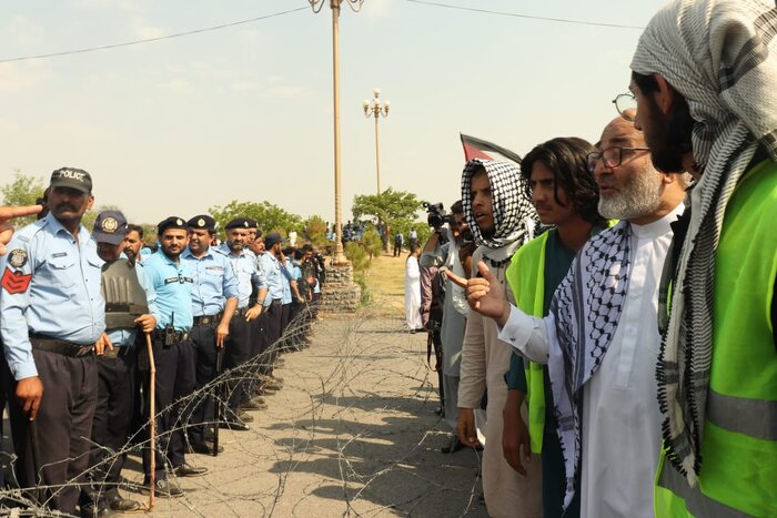 پاکستان کے دارالحکومت میں فلسطینیوں کے لئے انصاف کی فریاد