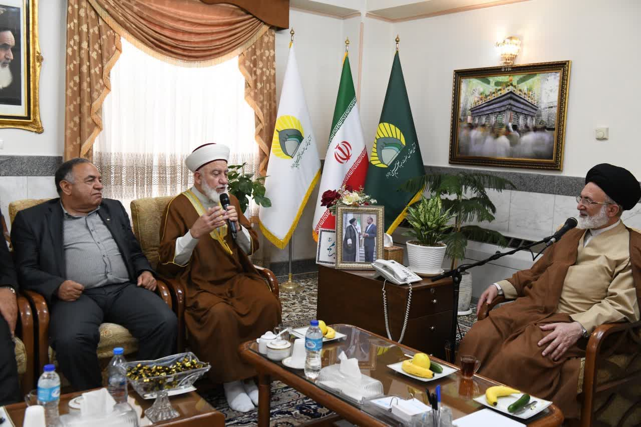 تشرف مسئولین دفاترحماس وجهاد اسلامی به آستان عبدالعظیم/ادای احترام به شهید امیر عبداللهیان