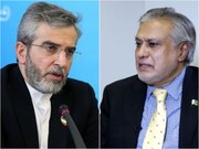 Iran's acting FM talks with Pakistan's foreign minister bilateral ties, developments in Gaza