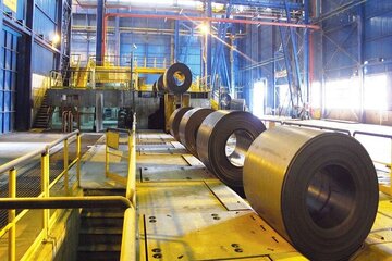 رکورد روزانه تولید کلاف در مجتمع فولاد سبا شکست