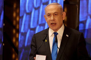 نتانیاهو: گانتس در میانه جنگ به دنبال استعفاست