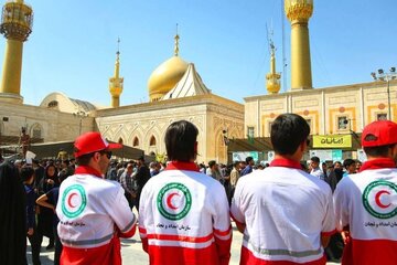 ۱۵۰۰ نیروی هلال احمر مراسم سالگرد ارتحال امام (ره) را پوشش امدادی می‌دهند