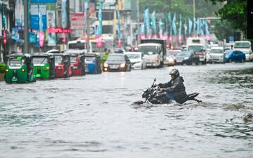 سیلاب‌های موسمی در سریلانکا ۱۴ کشته برجای گذاشت