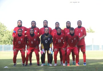 دومین شکست تیم ملی فوتبال بانوان ایران مقابل بلاروس