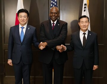 کره جنوبی، آمریکا و ژاپن رزمایش سه جانبه «لبه آزادی» را برگزار می‌کنند