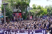 مراسم بزرگداشت سالگرد ارتحال امام در زنجان برگزار شد