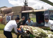 اورژانس هوایی آذربایجان‌غربی ۲ بیمار بدحال را نجات داد