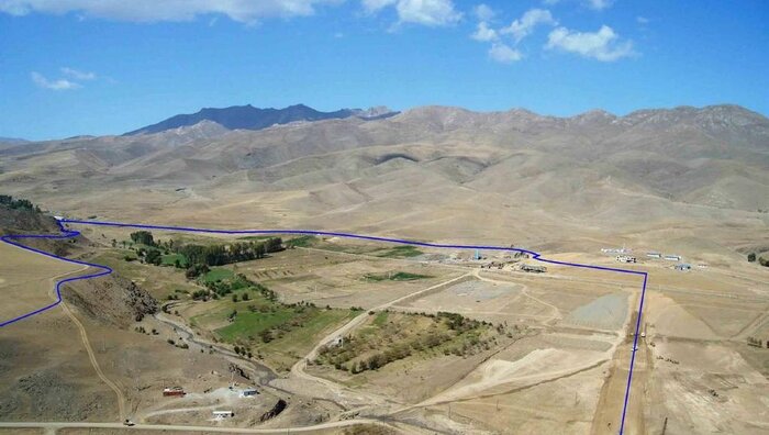 سد پیغام چای کلیبر ۷۳ درصد پیشرفت فیزیکی دارد