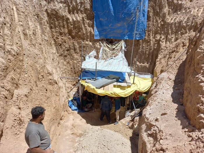 جسد مرد هشترودی در عمق ۵۰ متری زمین پیدا شد