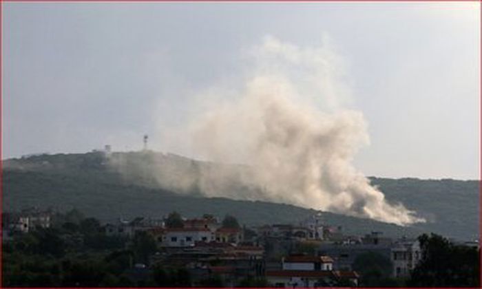 Lebanon's Hezbollah launches artillery attack on Zionist military positions