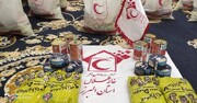 توزیع ۱۰هزار بسته معیشتی توسط هلال احمر البرز