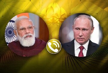پیام تبریک پوتین به نخست‌وزیر هند به خاطر پیروزی در انتخابات