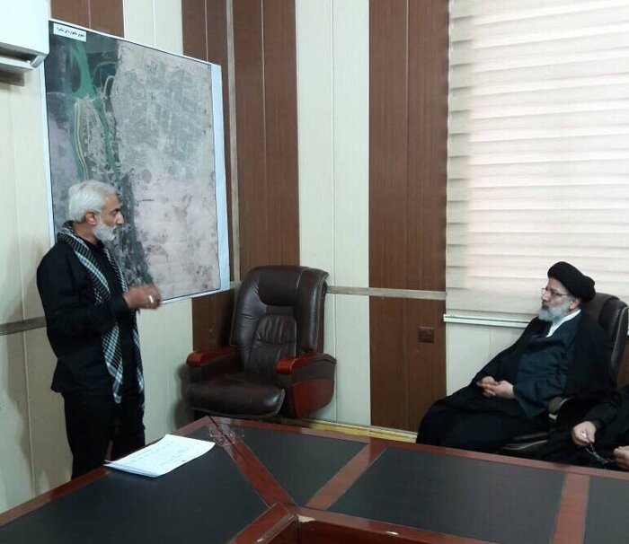 آخرین وضعیت آمادگی سامراء برای ایام اربعین/تصویر دیده نشده از شهید رئیسی در سامراء + فیلم