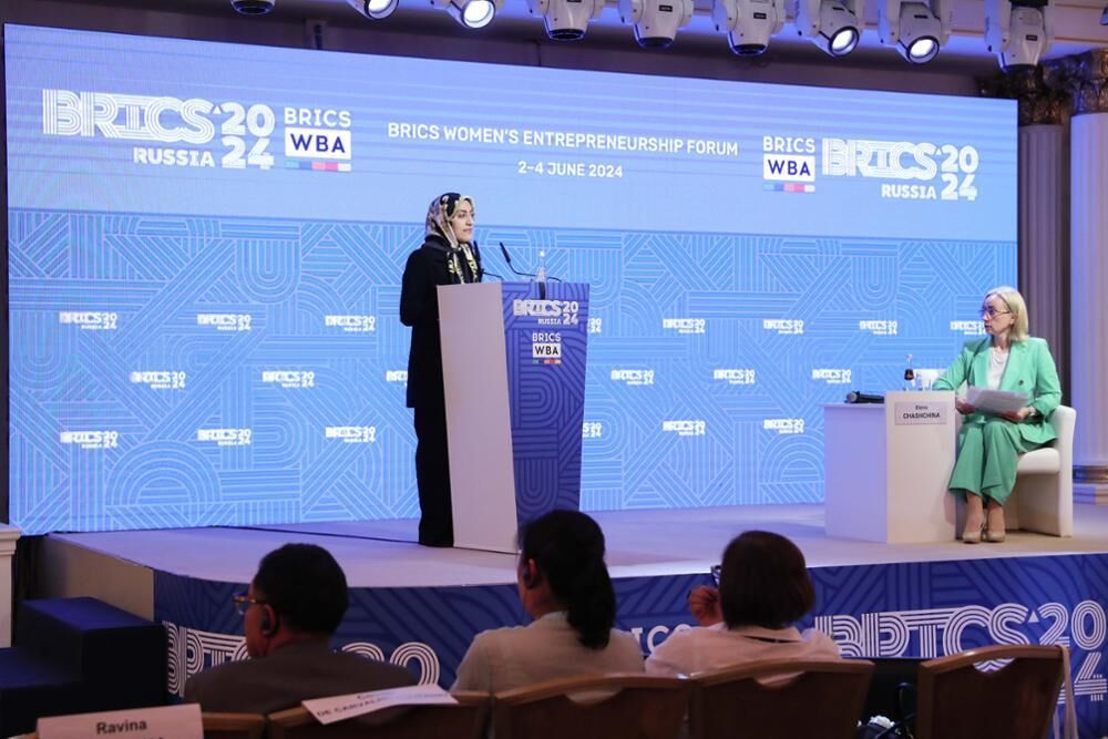 Iran's women entrepreneurs offer visionary ideas at BRICS forum