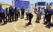 عملیات اجرایی طرح نهضت ملی مسکن در جونقان چهارمحال و بختیاری آغاز شد