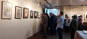 نمایشگاه آثار هنرمندان صنایع دستی در قزوین افتتاح شد
