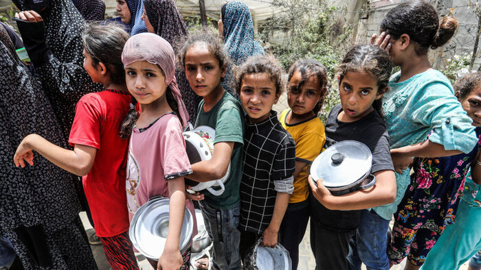 یونیسف: ۹۰ درصد کودکان غزه به غذای مورد نیاز برای رشد سالم دسترسی ندارند
