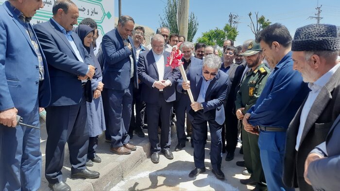 ۲ طرح آبرسانی در مراغه کلنگزنی شد