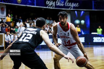 Finale de la Super Ligue de basket-ball en Iran