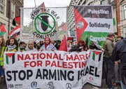 Thousands of Londoners rally in support of Palestine