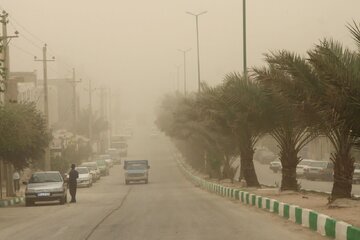 وقوع گرد و غبار محلی در برخی مناطق خوزستان پیش بینی شده است