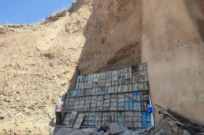 عملیات ایمن سازی پل مهریان یاسوج آغاز شد+ فیلم