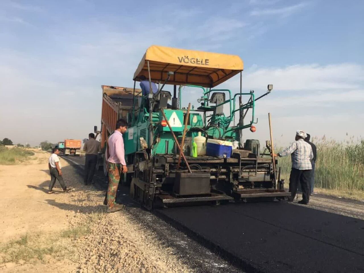 بهسازی فضا و معابر هفت روستای اهواز انجام شد