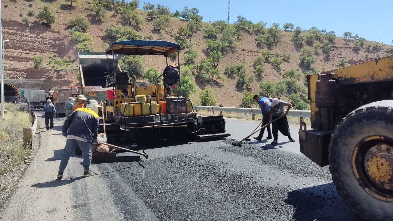 عمر آسفالت در همدان با اجرای طرح محافظتی افزایش یافته است