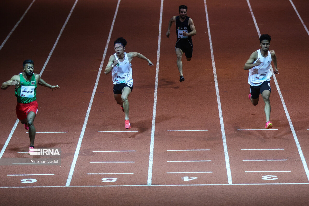 Die Gold- und Silbermedaillen in der 1500-Meter-Kategorie gingen an die Vertreter Irans
