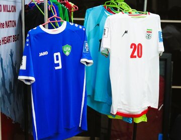 تیم ملی فوتبال ایران مقابل ازبکستان سفید می‌پوشد