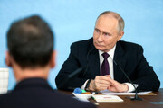 نشست رئیس‌جمهور روسیه با رؤسای خبرگزاری‌های جهان