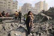 ادامه حملات هوایی و توپخانه‌ای رژیم اشغالگر به مناطق مختلف غزه