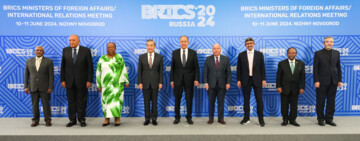 نشست وزیران امور خارجه کشورهای عضو گروه بریکس در نیژنی نووگورود روسیه
