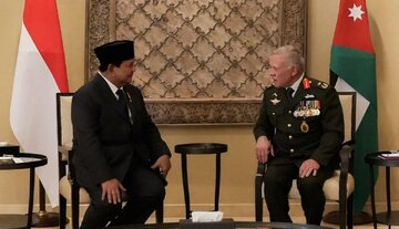 گفت‌وگوی رئیس جمهوری منتخب اندونزی با پادشاه اردن درباره بحران انسانی در غزه