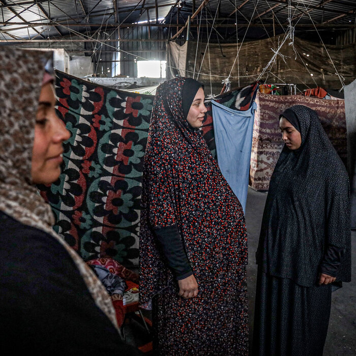 زنان غزه! جان یا جنین!